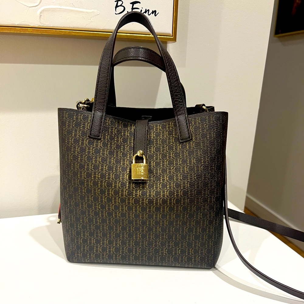 Authentic Carolina Herrera Matryoshka Locked Bag